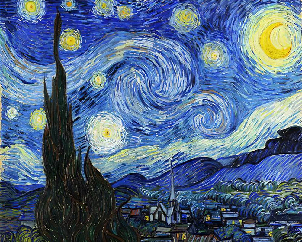 Starry Night Kit | Paint By Numbers Kit
