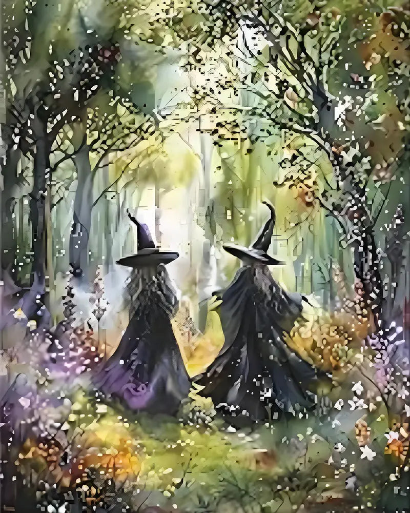 Forest Witches - Paint by Numbers Kit