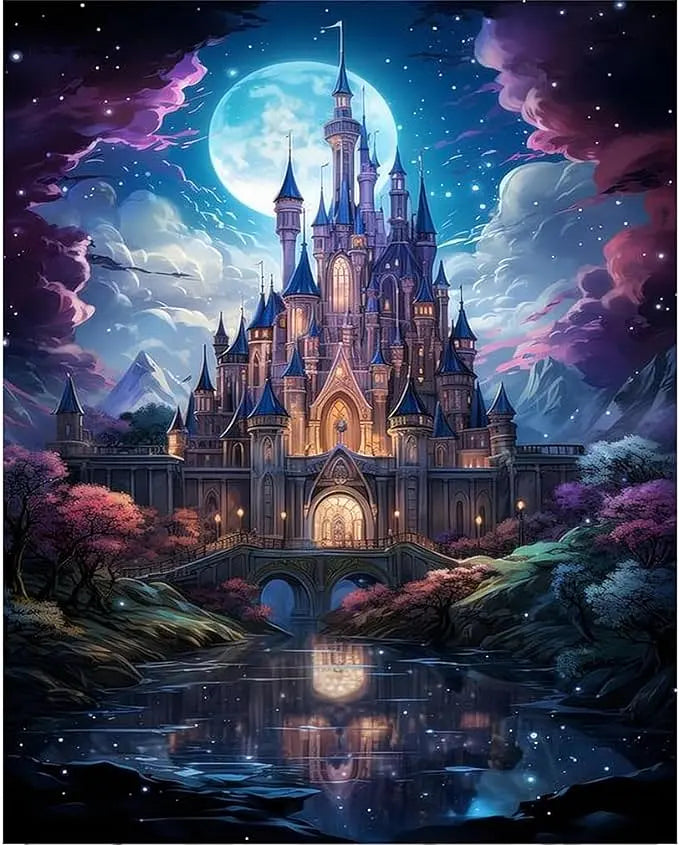 Fantasy Castle Kit - Paint by Numbers Kit