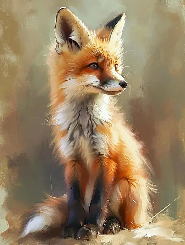 Majestic Fox Portrait | Paint By Numbers Kit