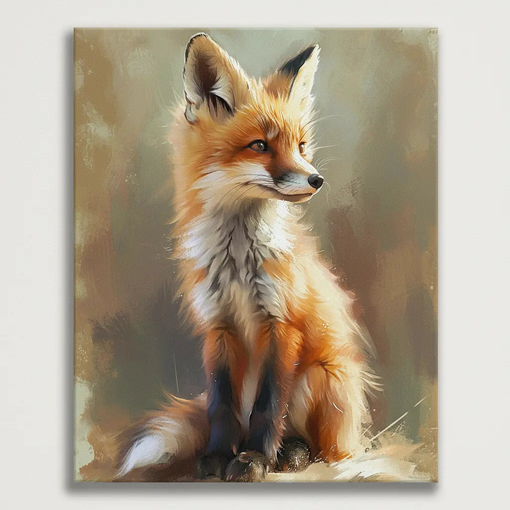 Majestic Fox Portrait | Paint By Numbers Kit