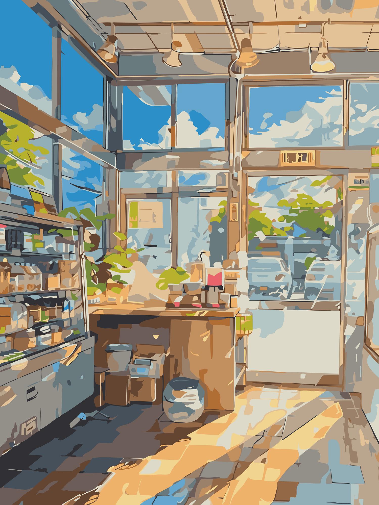 Sunny Kitchen Studio | Paint By Numbers Kit