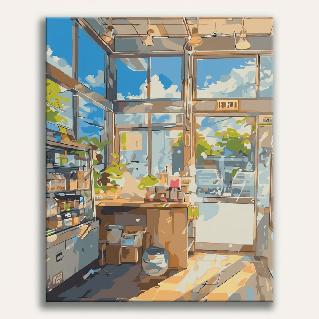 Sunny Kitchen Studio | Paint By Numbers Kit