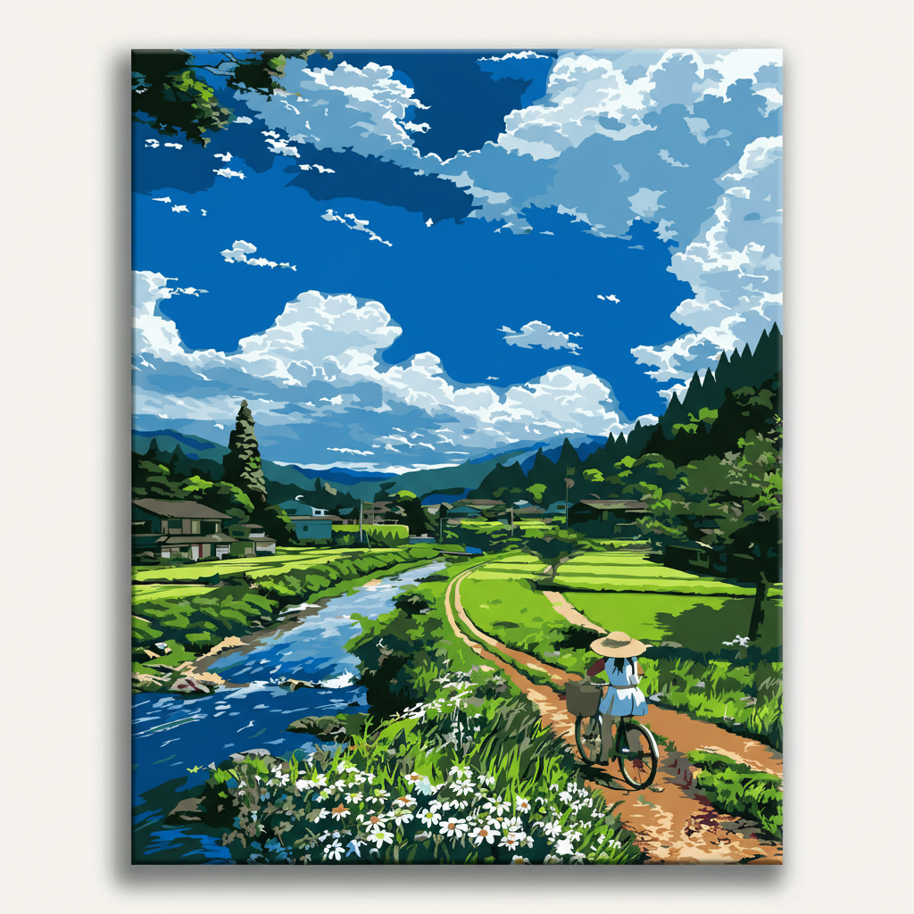 Japanese Valley Adventure | Paint By Numbers Kit