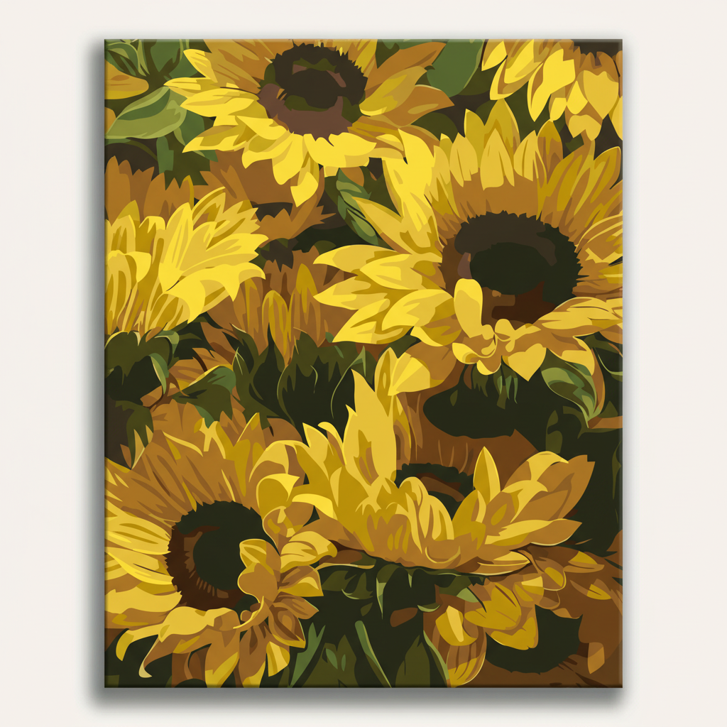 Sunflower Garden | Paint By Numbers Kit