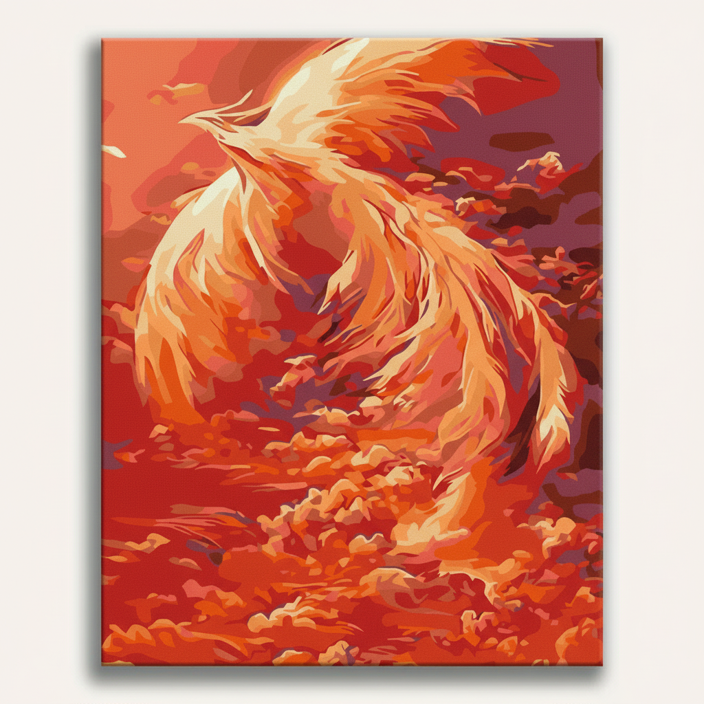Phoenix Rising Kit | Paint By Numbers Kit
