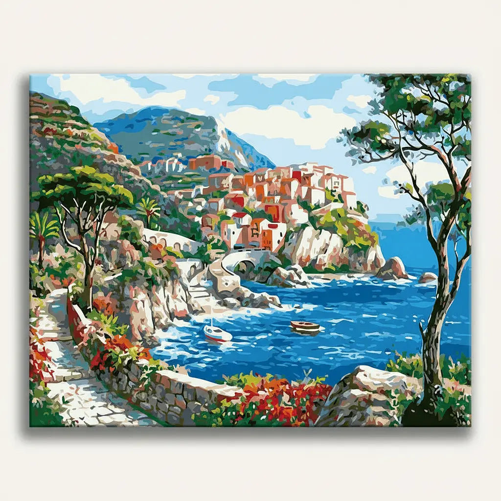 Coastal Cliff Town