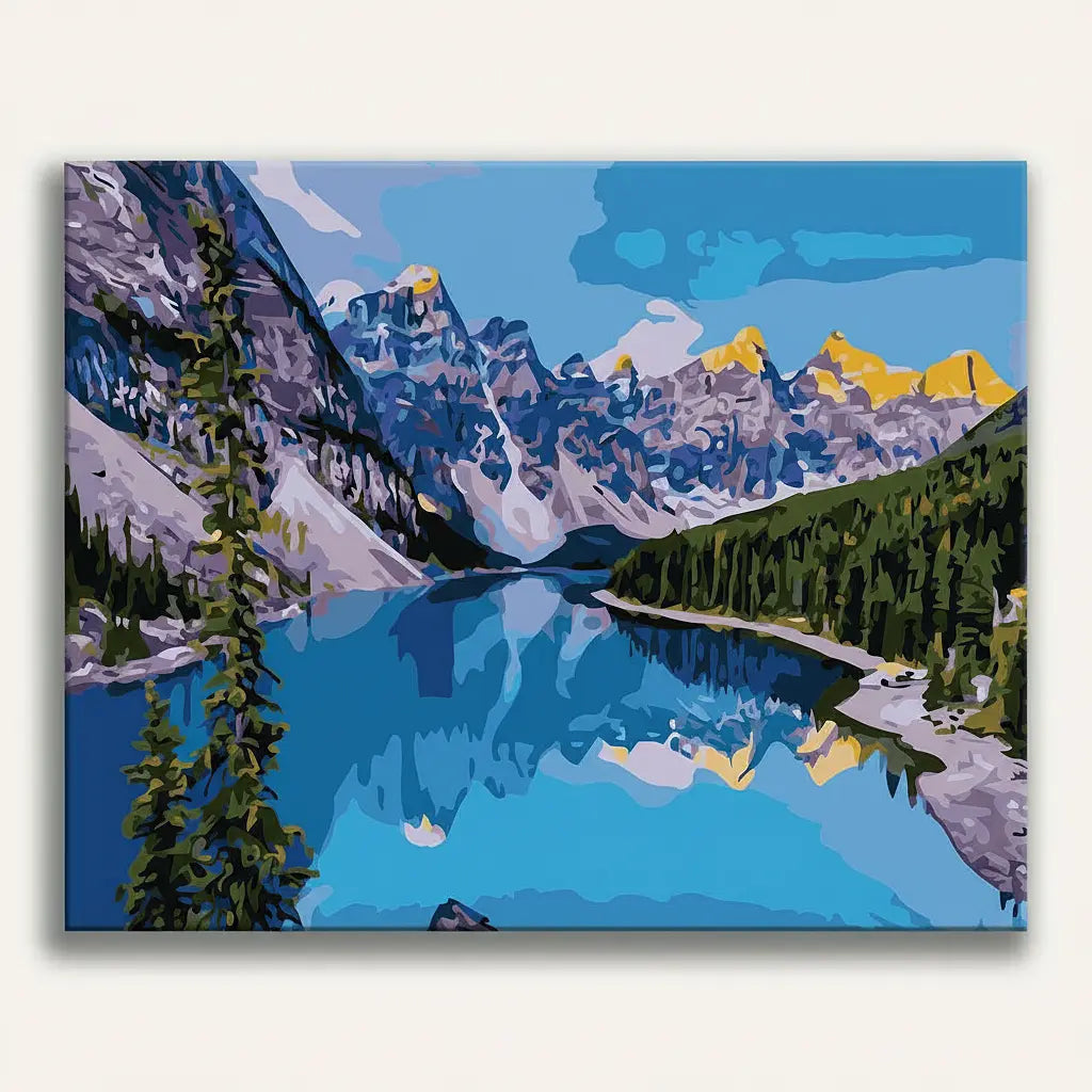 Mountain Lake Reflection