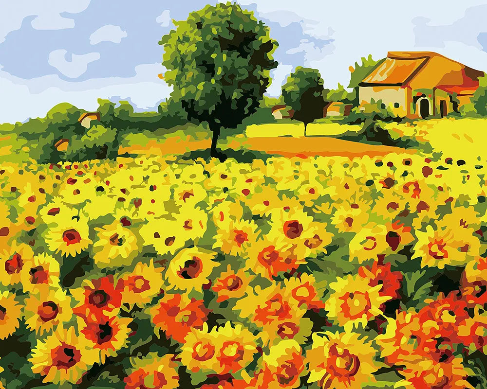 Golden Sunflower Meadow