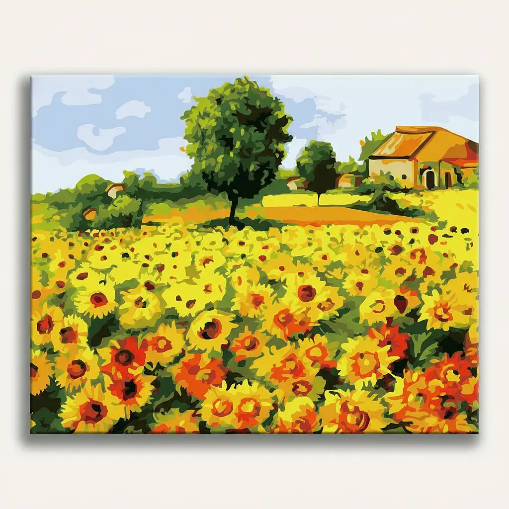 Golden Sunflower Meadow