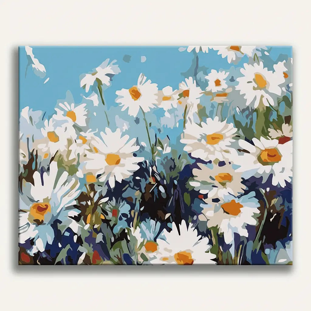 White Daisy Garden