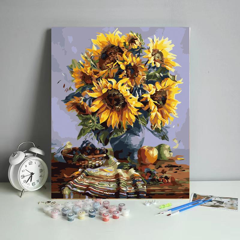 Sunflower Still Life