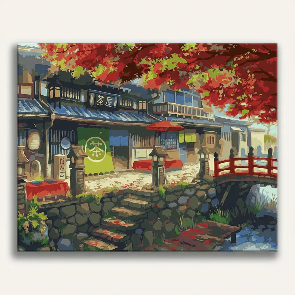 Japanese Autumn Village