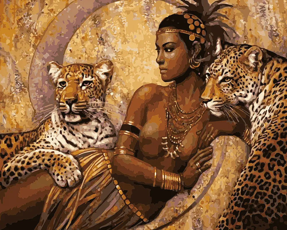 African Queen Portrait