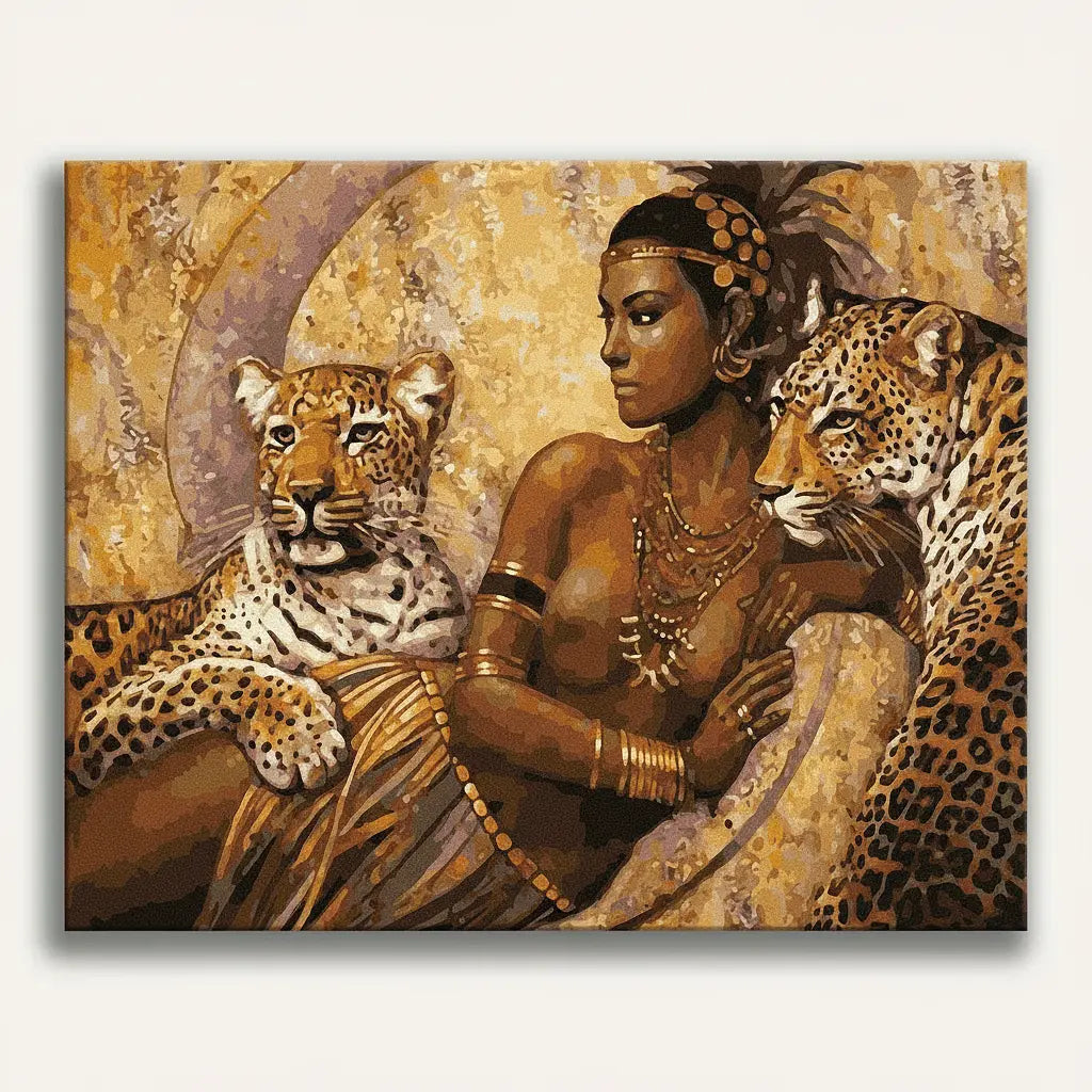 African Queen Portrait