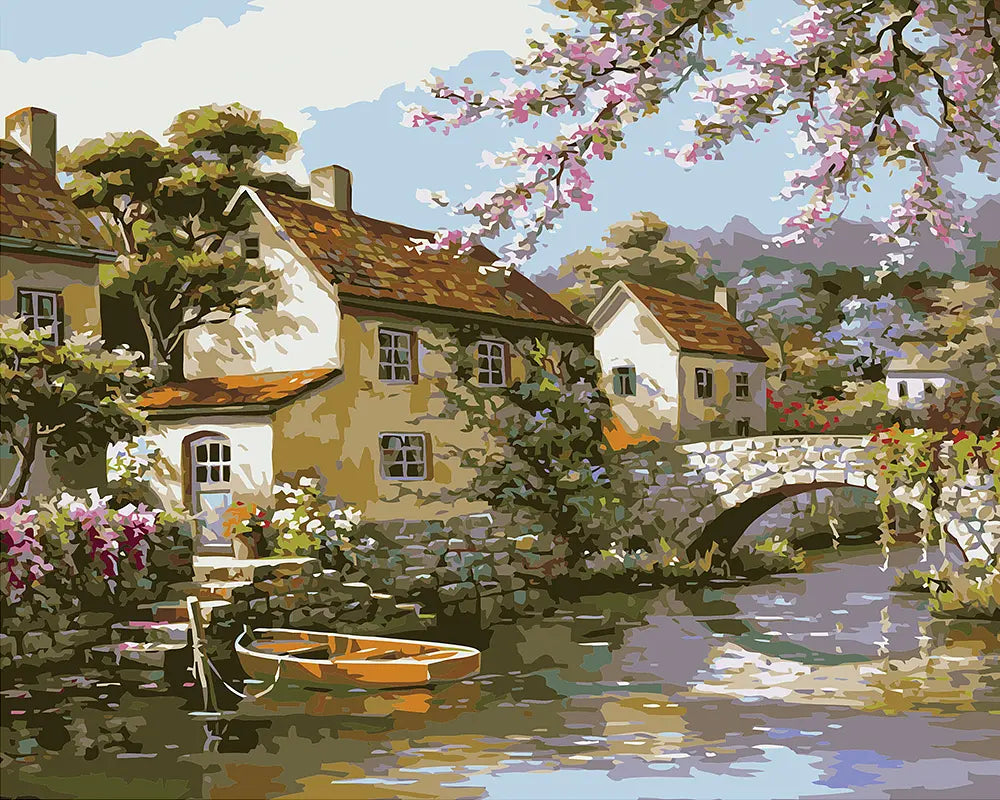 Countryside Cottage Bridge