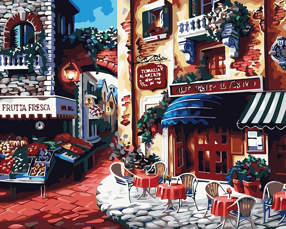 Italian Street Cafes