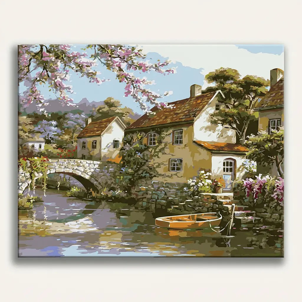 Peaceful Village Brook