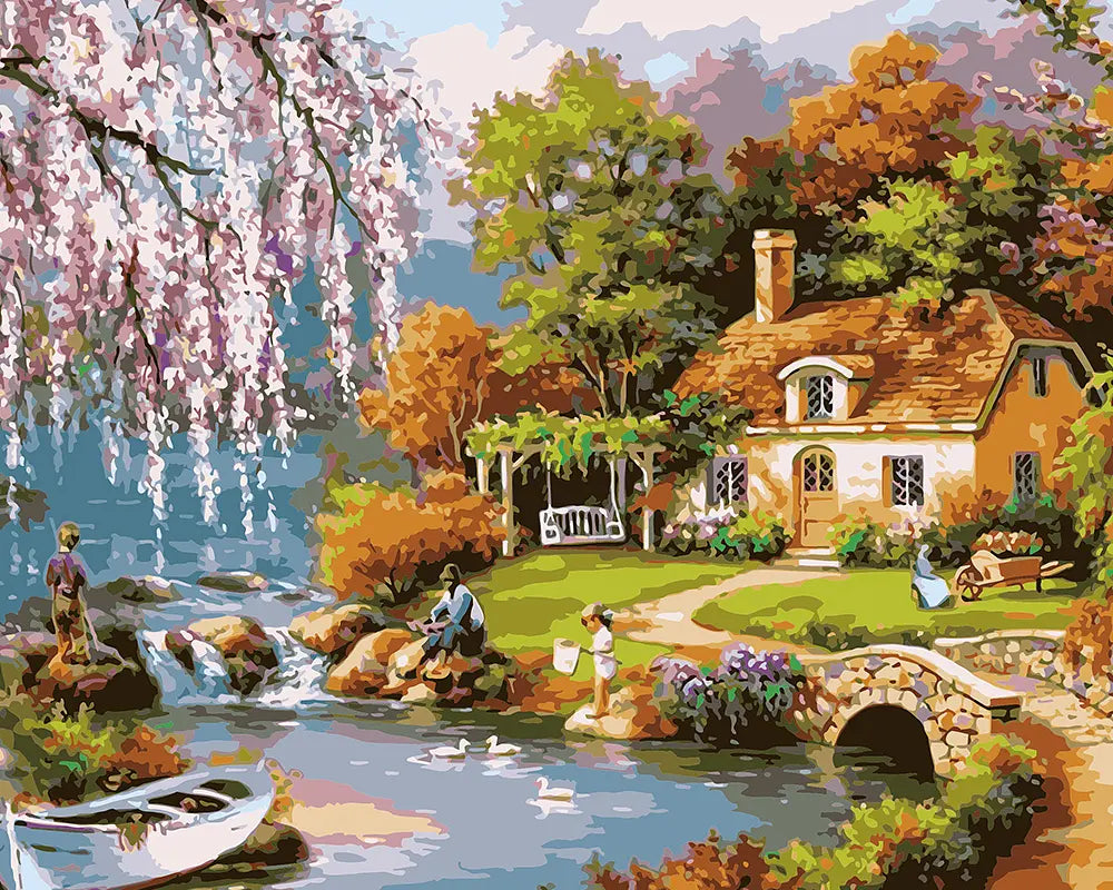 Peaceful Riverside Cottage
