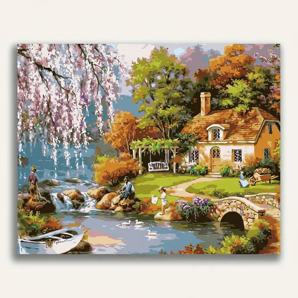 Peaceful Riverside Cottage