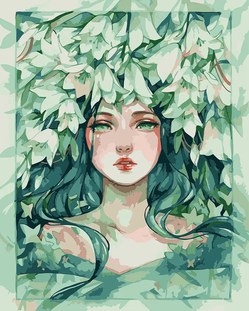 Spring Flower Portrait