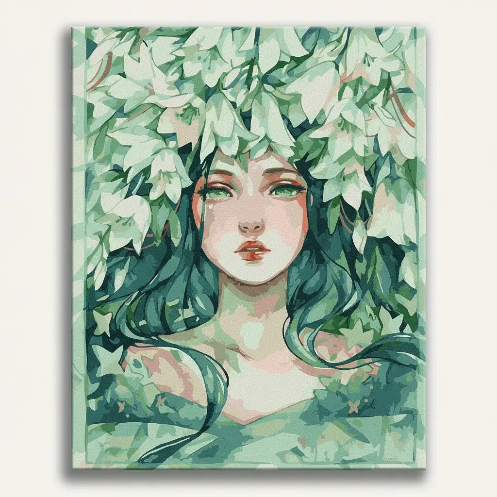 Spring Flower Portrait