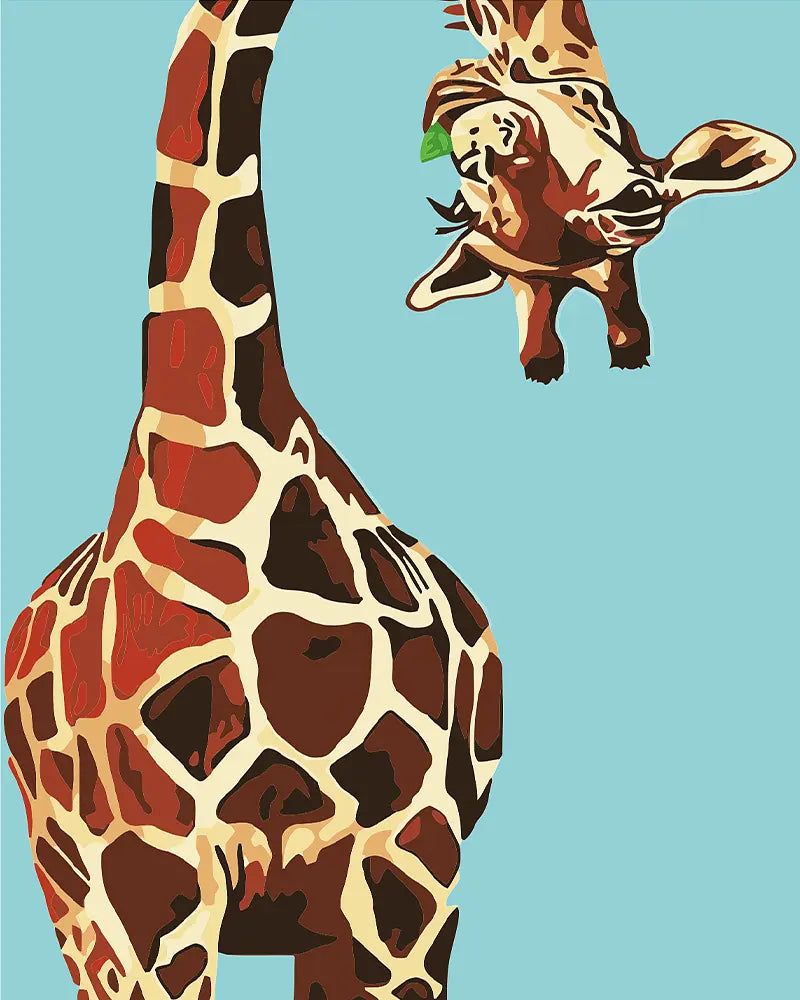 Pop Art Giraffe