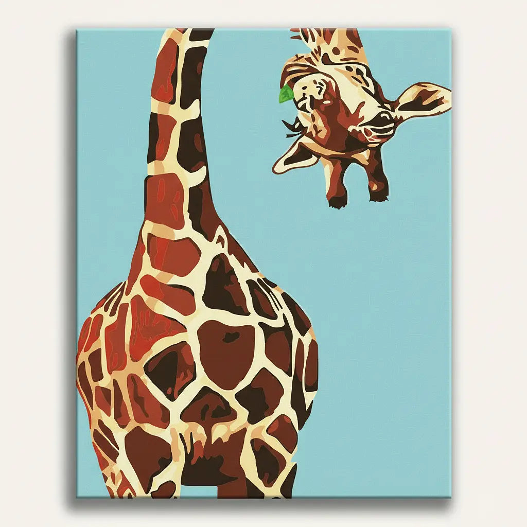 Pop Art Giraffe