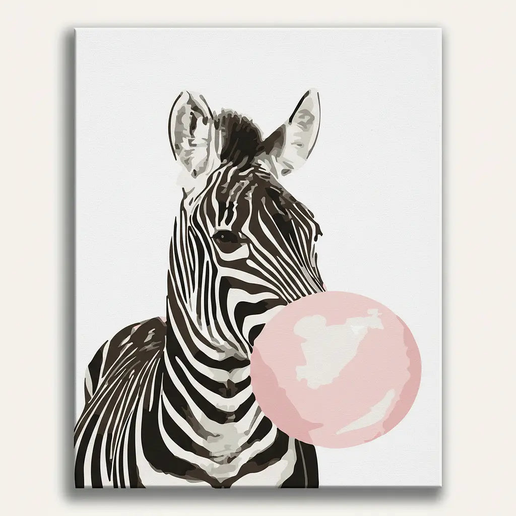 Bubble Gum Zebra