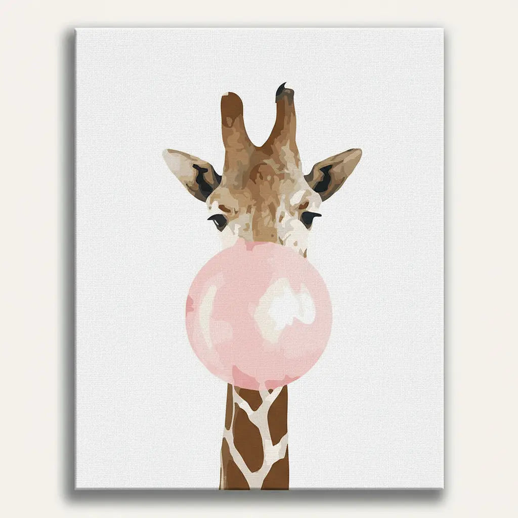 Bubble Gum Giraffe