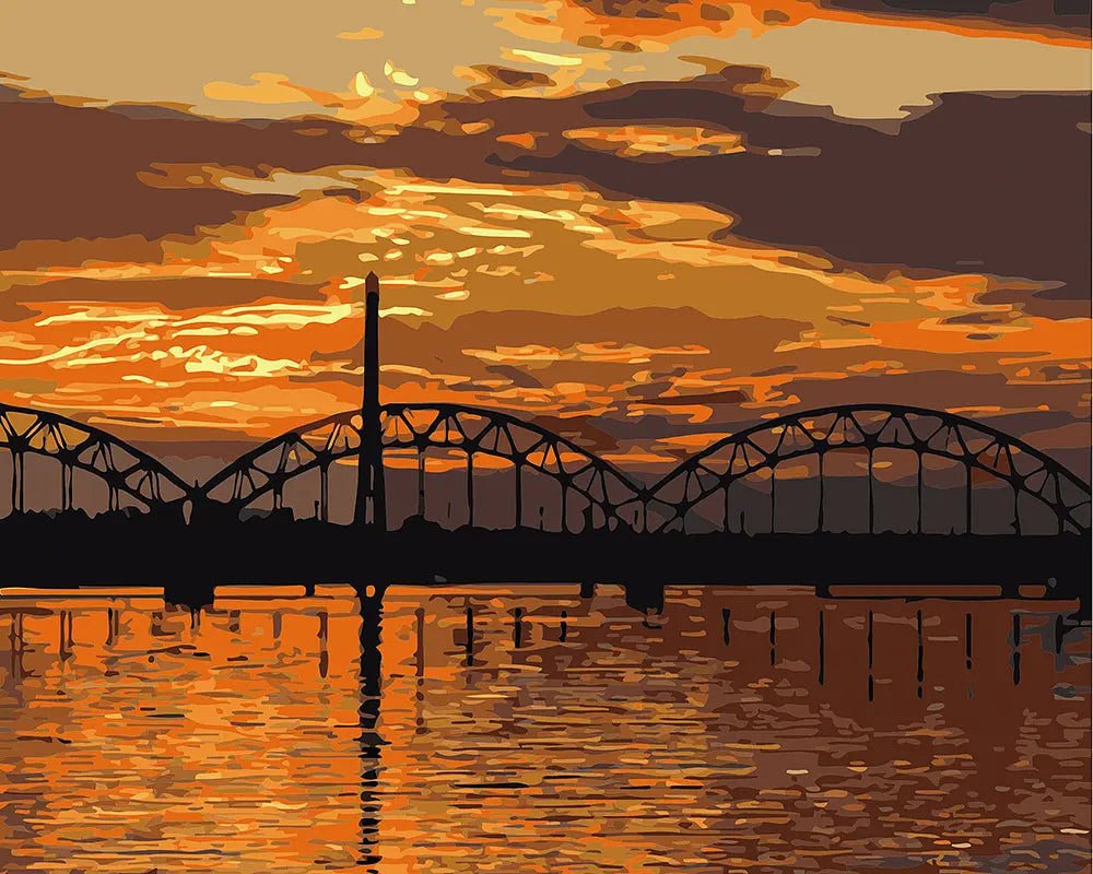 Golden Hour Bridge
