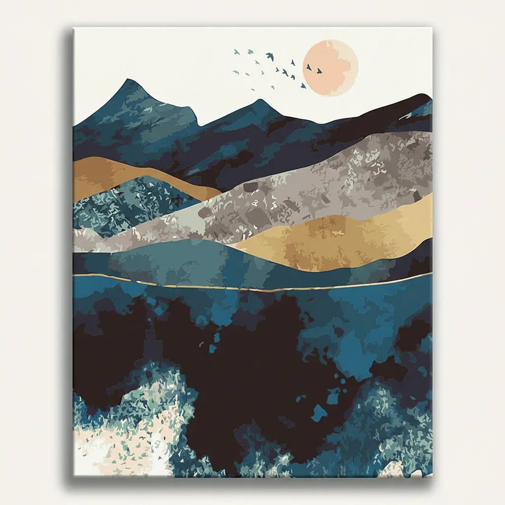Mountain Landscape Paint Kit