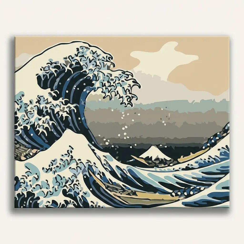 Great Wave Painting