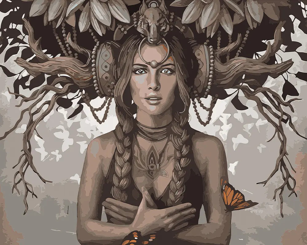 Mystical Goddess Portrait