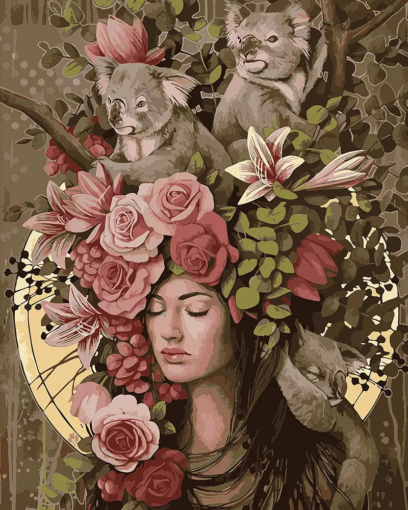 Fantasy Flora Portrait
