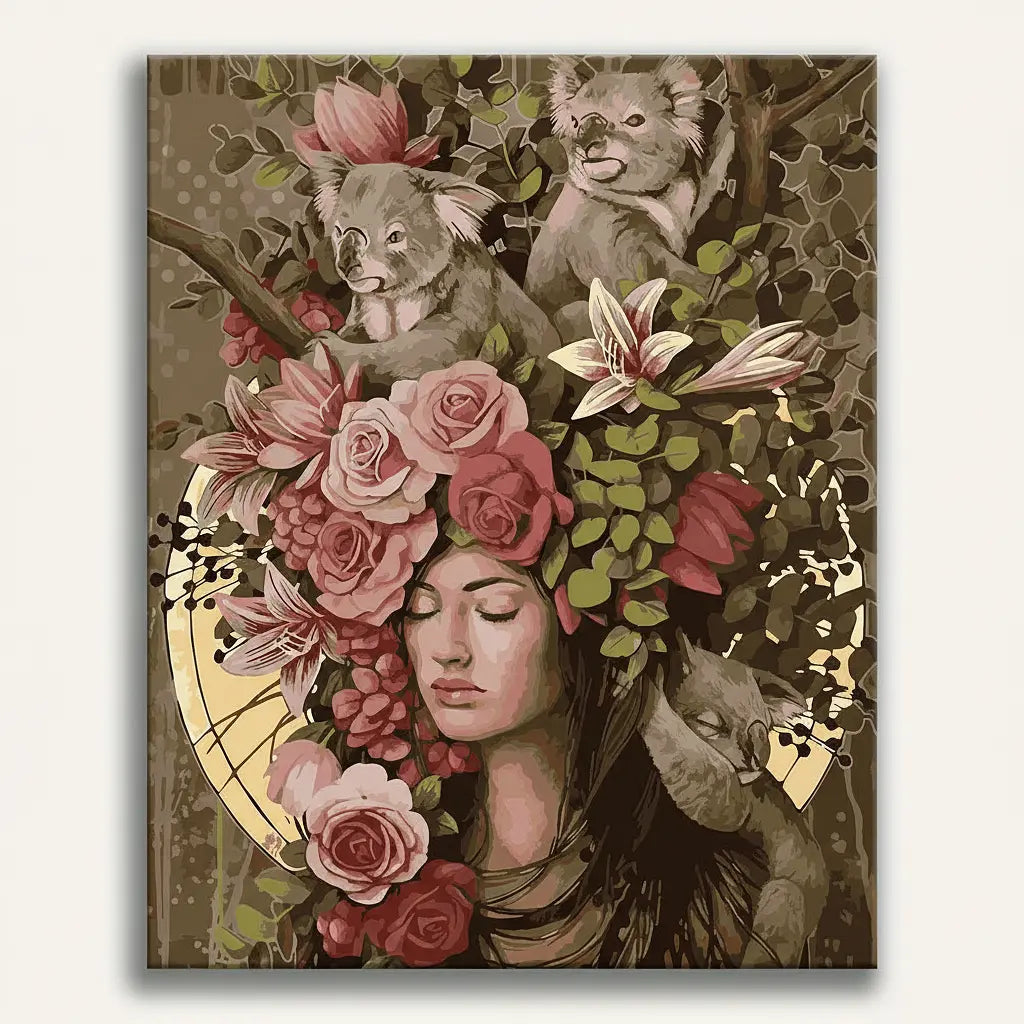 Fantasy Flora Portrait