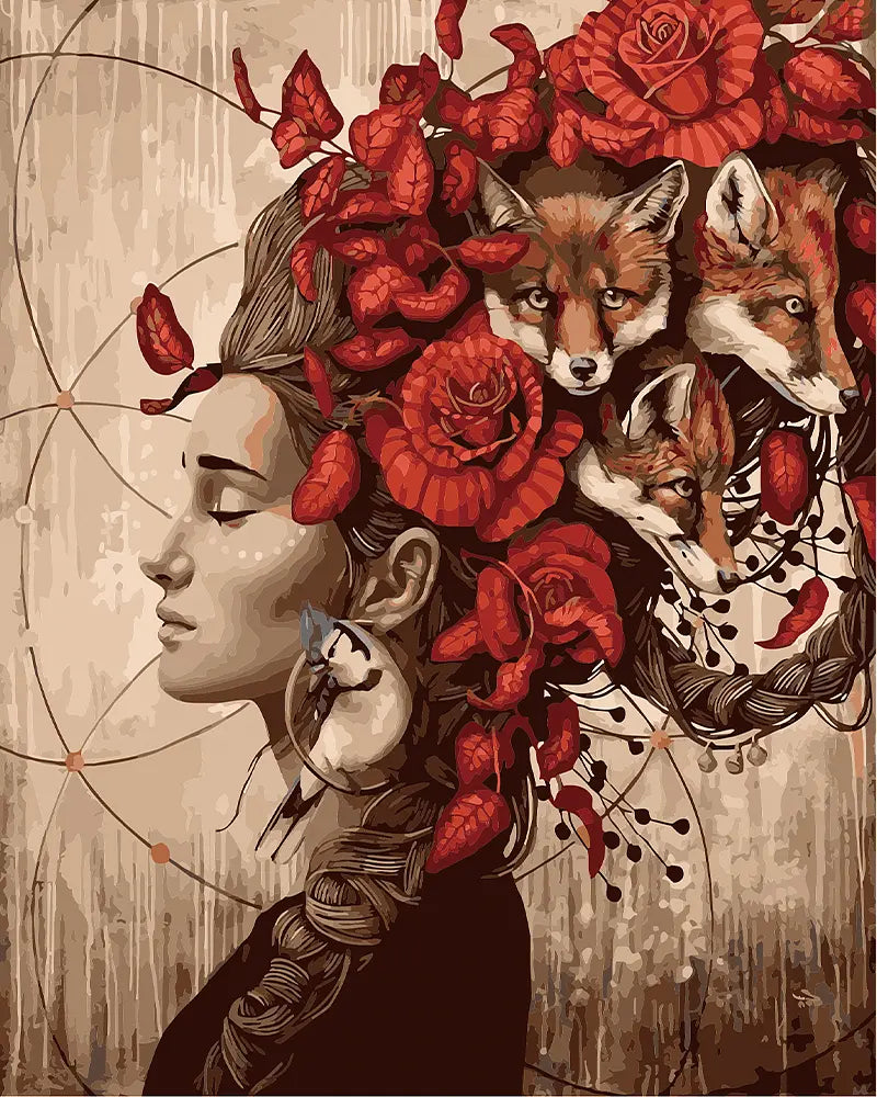 Fox Rose Artwork