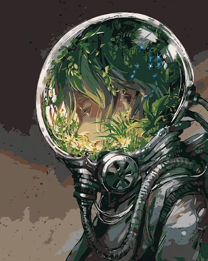 Jungle Helmet Art