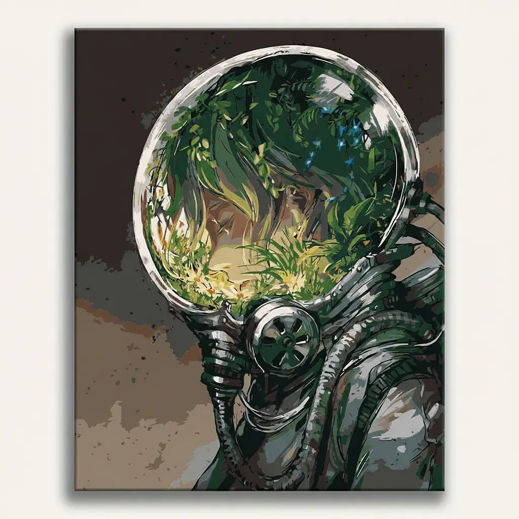Jungle Helmet Art