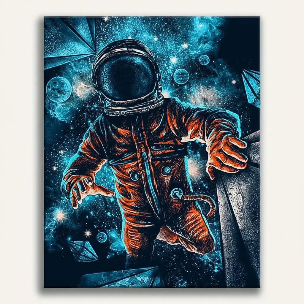 Space Astronaut Paint Kit