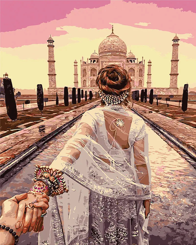 Taj Mahal Romance