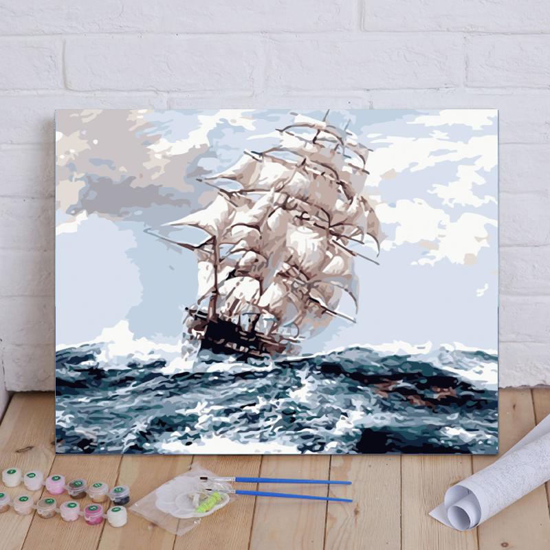 Sailing Ship | Paint By Numbers Kit