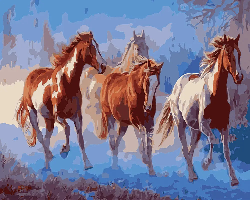 Running Horses