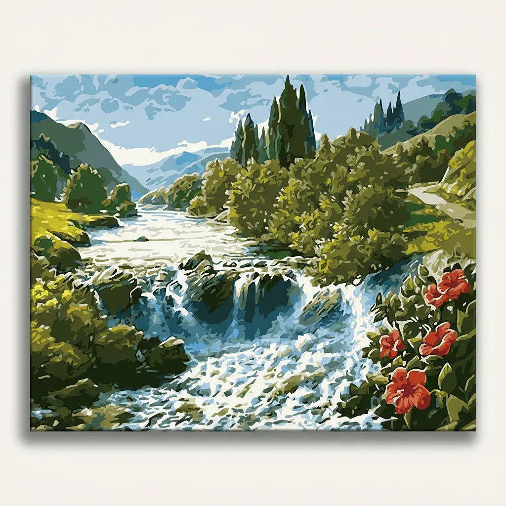 River Valley Painting