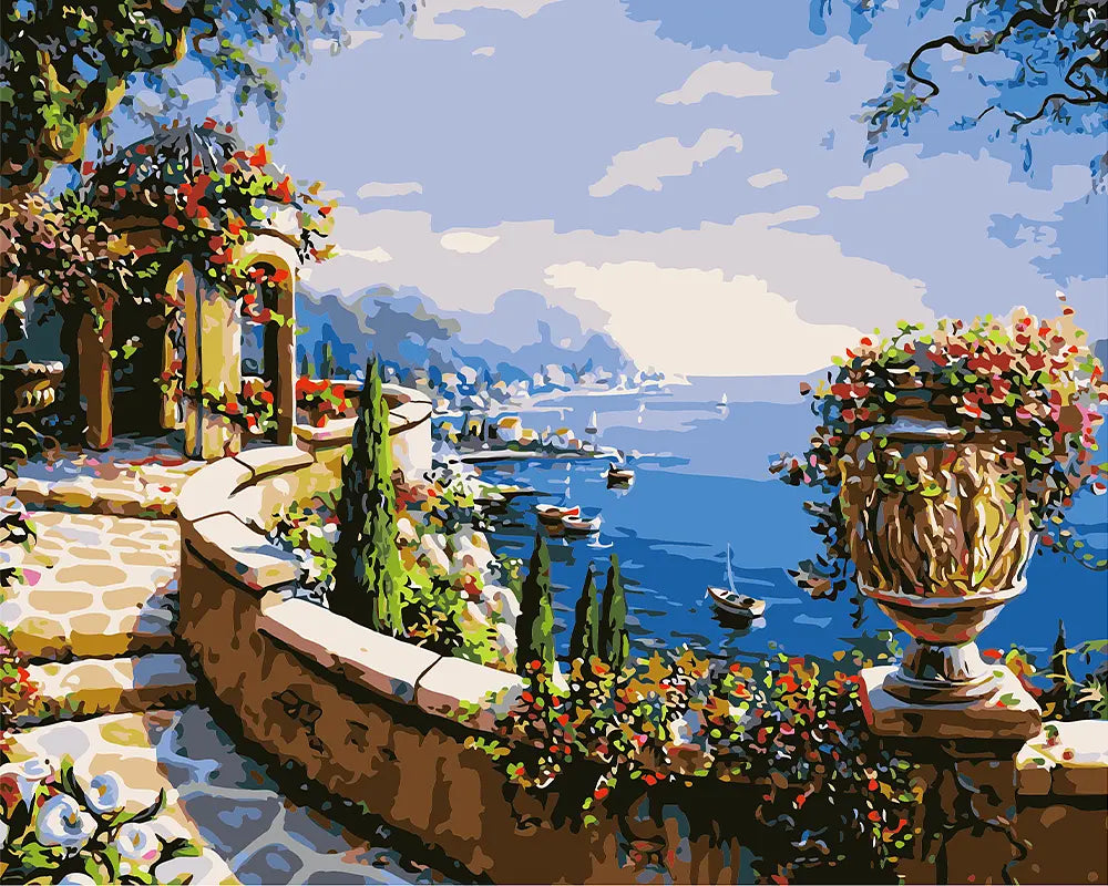 Mediterranean Coastal View