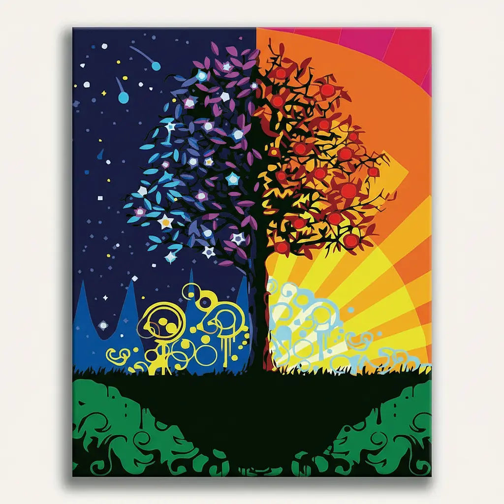 Day Night Tree