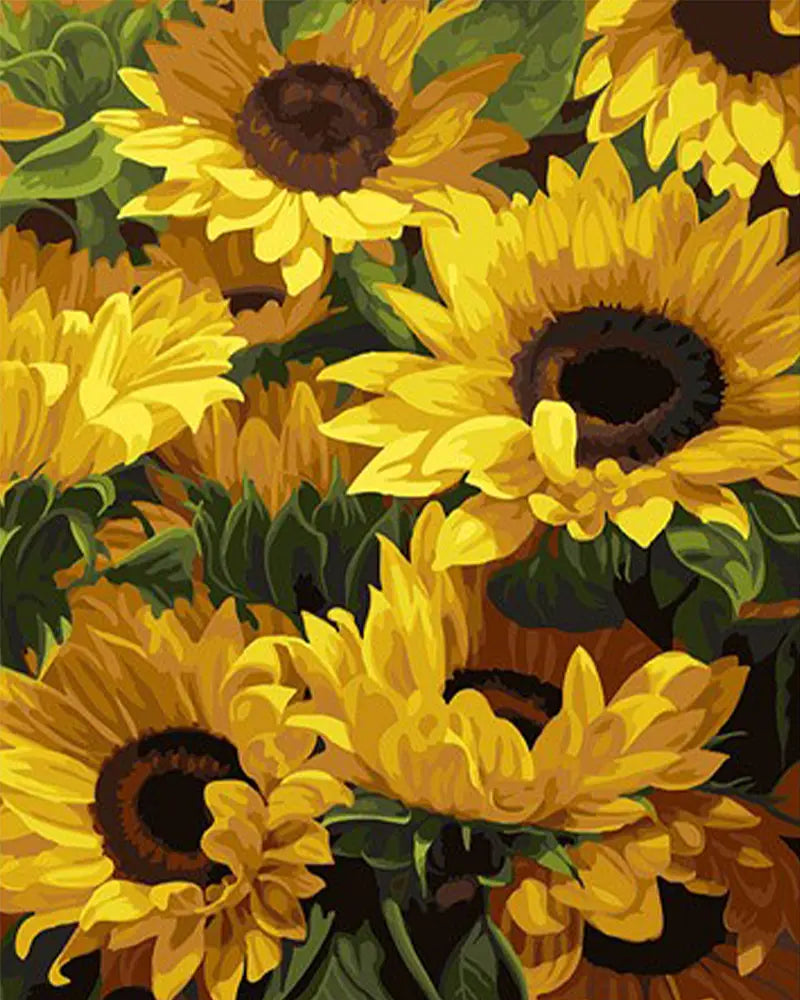 Golden Sunflower Bouquet