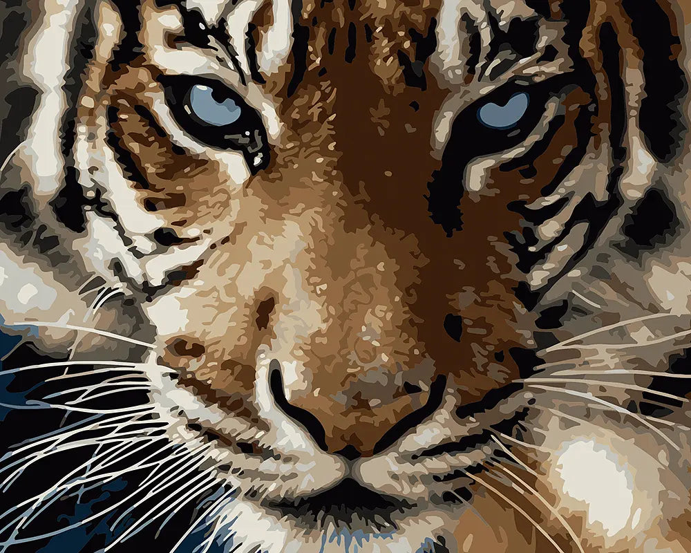 Tiger Eyes Paint