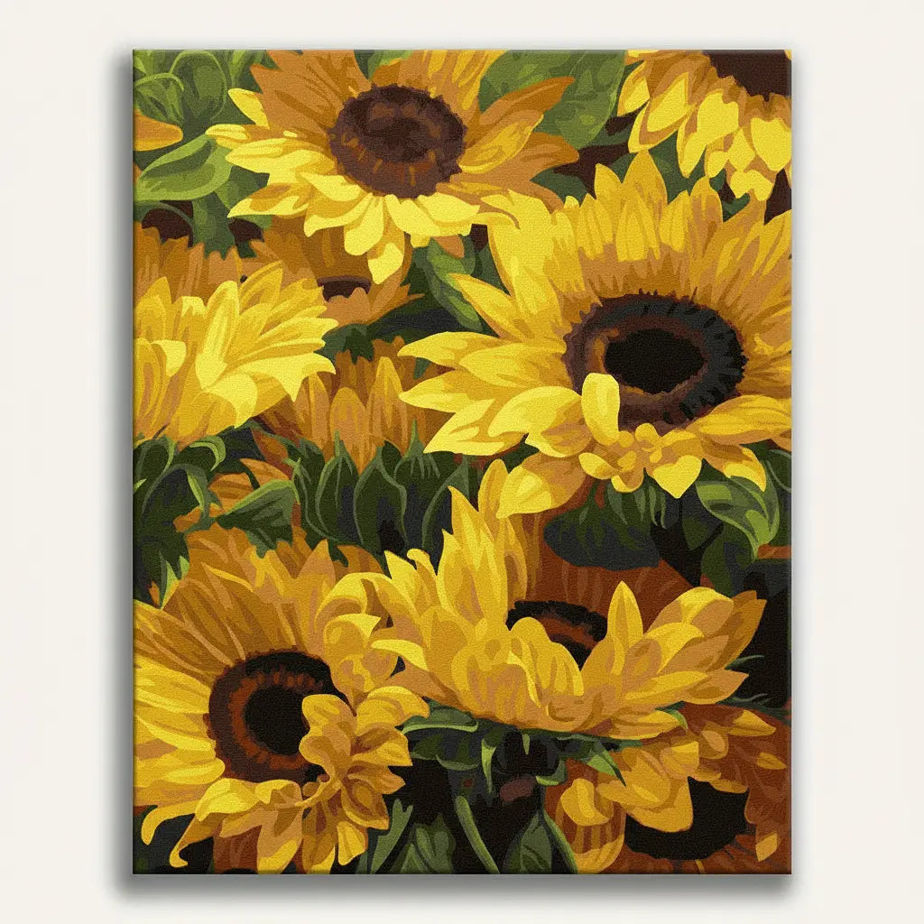 Golden Sunflower Bouquet