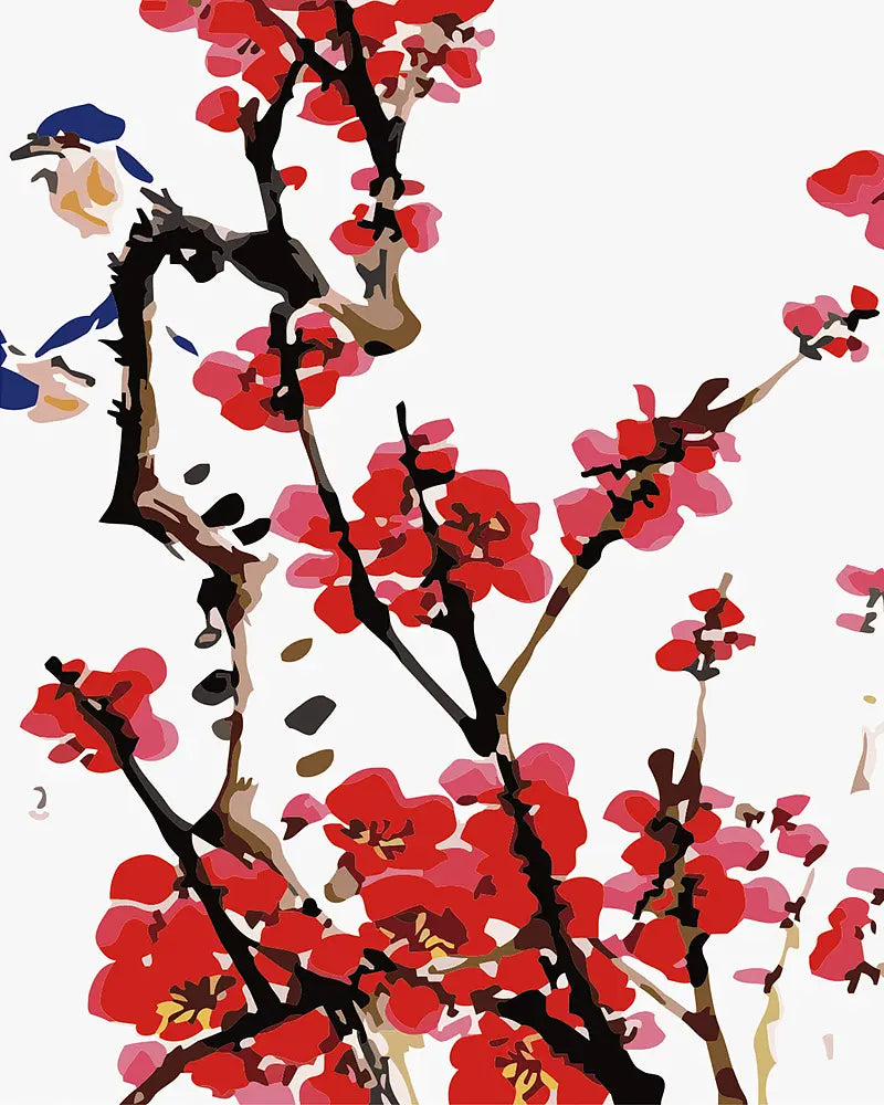 Cherry Blossom Bird